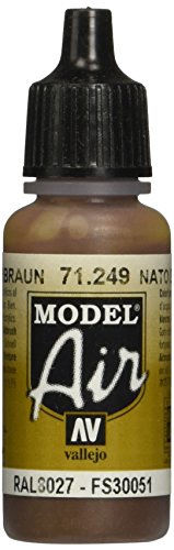 Vallejo Model Air Nato Brown Paint, 17ml
