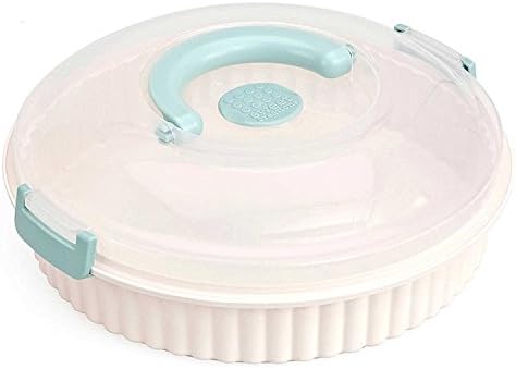 Pie Carrier by Sweet Creationsn 2-piece-set, 12" L x 12" W x 4-1/4" H, BPA free (6)