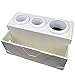 Love Nest Hair Dryer Holder, Hair Dryer Organizer Rack Stand,White Personal Snake PU Leather Ceramic Countertop Hair Styling Storage Chest Station Bathroom Washroom Accessories Storage Organizer Set