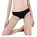 G.romtic Elastic Women Modal Cotton Panty Lingerie Half Sheer One Size (Black)