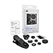 PLAY X STORE Universal 3 in 1 Cell Phone Camera Lens Kit Fish Eye Lens / 2 in 1 Macro Lens & Wide Angle Lens Universal Clip (Black)