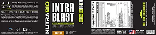 Nutrabio Intra Blast - 30 Servings Sweet Tea