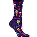 Hot Sox Women's Ice Cream Scoops Crew Socks