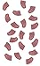 Soft Nail Caps For Dog Claws PINK GLITTER * SMALL * Purrdy Paws Brand