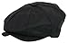 Men's Newsboy Linen Applejack Gatsby Collection Ivy Hats - Black