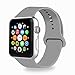 IYOU Sport Band Compatible with Watch Band 38MM 42MM 40MM 44MM, Soft Silicone Replacement Sport Strap Compatible with 2019 Watch Series 5 2018 Watch Series 4/3/2/1