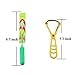 XY-Tech 40pcs Rocket Slingshot Copters with LED Lights Arrow Slingshot Helicopter Party Favors for Kids Adult