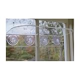 Double Veg Ledge Suction Cup Window Shelf - Create an Indoor Garden, Hold Your Planter pots, Seed Starter, Figurines on Your Window. Grow Herbs, Microgreens, Succulents, Flowers. Sleek, Dependable.