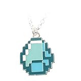 Minecraft Diamond Pendant Necklace