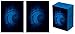 Legion SUPER Iconic WATER Deck Box + 100 Matching DOUBLE Matte Finish BLUE WAVE Sleeves (fits Magic / MTG, Pokemon Cards)