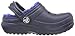 crocs Classic Lined Clog (Toddler/Little Kid), Navy/Cerulean Blue, 11 M US Little Kid