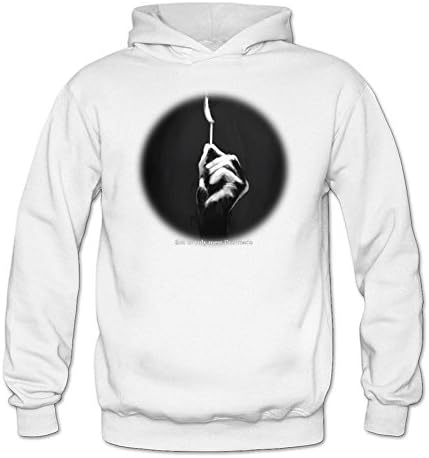 MINNRI Women's hip hopĆĀ duoĆĀ Macklemore Ryan Lewis Hoodie White XL