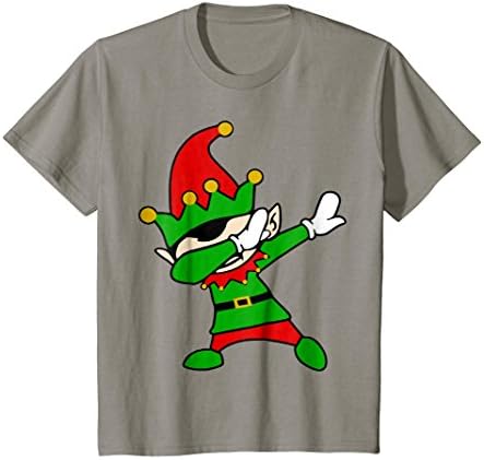 Dabbing Elf T-Shirt Christmas Elves Dab Dance Shirt