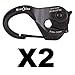 Nite Ize CamJam XT Aluminum Rope Tightener w/ Rope Heavy-Duty Rugged (2-Pack)