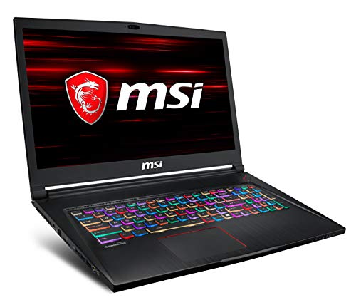 MSI GS73 STEALTH-012 120Hz 3ms Thin and Light Gaming Laptop i7-8750H (6 cores) GTX 1060 6G, 16GB 256GB NVMe SSD + 2TB, 17.3"