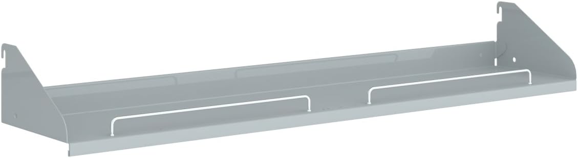 Momoline MPO-120-SKY Skylab Storage Shelf Epoxy Powder Coating, Heavy-Weight Resistant, Fall-Protection Handles, Grey