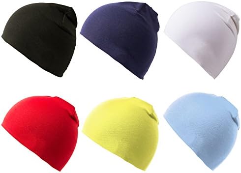 6 Packs of Infant Toddler Baby Unisex Cotton Soft Cute Lovely Newborn Kids Hat Beanies Caps