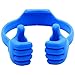 Honsky Thumbs-up Cell Phone Stand Holder,Tablet Stand Cradle for Desk Desktop Smartphone Cellphone Mobile Phone,Tablets - Universal, Adjustable Flexible,Blue