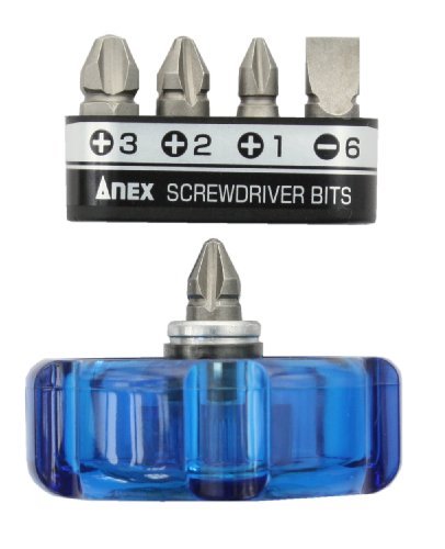 Click Here to See More Images Anex No.62 Mini Stubby Screwdriver 4Bit Set