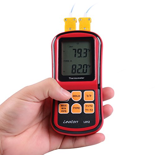 6 Leaton+Thermocouple+Thermometer+Dual+channel+Temperature
