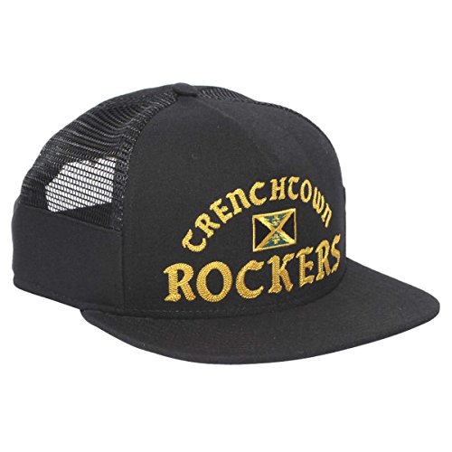 LRG Mens Trenchtown Rockers Snap Back Adjustable Hat One Size Black