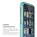 iPhone 6 Case, elago® [Glide Limited-Edition][Coral Blue/Champagne Gold] - [Mix and Match][Premium Armor][True Fit] – for iPhone 6 Only