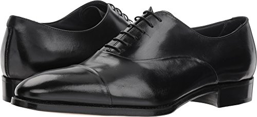 Gravati Men's 6 Eyelet Cap Toe Oxford Black 11 M US