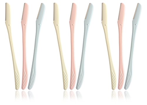 Seki japan cosmetic facial razor for woman, type l, 3 pack (total…