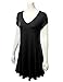J.TOMSON Women¡¯s Short & Long Sleeve V-Neck Flared Dress