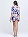 CHARLES RICHARDS CR Women's Floral V-neck 3/4 Sleeve Romper Playsuit