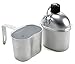 World War Supply U.S. WW2 Canteen, Lt. OD Cover and Canteen Cup Repro