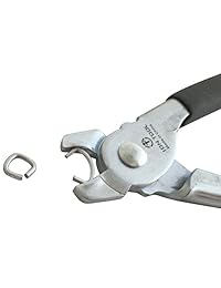 Ion Hog anillo Alicates, cojín de acero con empuñaduras antideslizantes   Herramientas para tapicería, salchicha, Bagging, Bungee Cords, & Esgrima