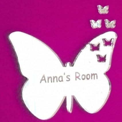 Amazon Com Super Cool Creations Personalised Butterflies