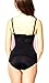 SHUNROUFEN Women's Breathable Fabric Waist Training Corset Waist Shaper for Weight Loss (X-Large (Fits 30.5-33 Inch Waistline), Black)