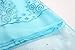 ReliBeauty Girls Sequin Princess Costume Long Sleeve Dress up, Light Blue, 2T-3T(100)