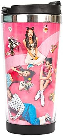 SuieZ BTS Bangtan Boys Twice Gradient Frosted Glass Cups Portable Travel Mug Coffee Mug Water Bottle Lemon Cup Creative Gift twice-14oz-2