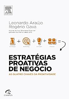 Livro Estratégias Proativas de Negócio: As Quatro  Chaves da Proatividade Chamada: Estratégia, Marketing, Inovação e Pessoas