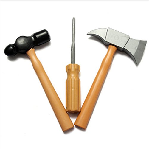 OrliverHL Children Kids Creative Simulation Hammer Pliers Screwdriver Nipper Pliers Manual Maintenance Repair Tools Kit Set
