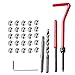 EWONICE 30pcs M6 x 1mm Thread Repair Kit Thread Repair Insert Kit Compatible Hand Tool, Car Helical Coil Repair Set for Auto Repairing