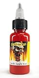 Scream Tattoo Ink -CANDY APPLE RED- 1/2-oz Bottles -Tattoo Supplies-