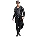 Spooktacular Creations Gothic Steampunk Vintage Tailcoat Victorian Discoverer Halloween Costume for Men (Medium)