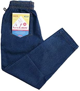 denim chef pants