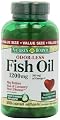 Nature's Bounty Odorless Fish Oil 1200mg (value Size), 200-Count, Omega 3 (Pack of 3)