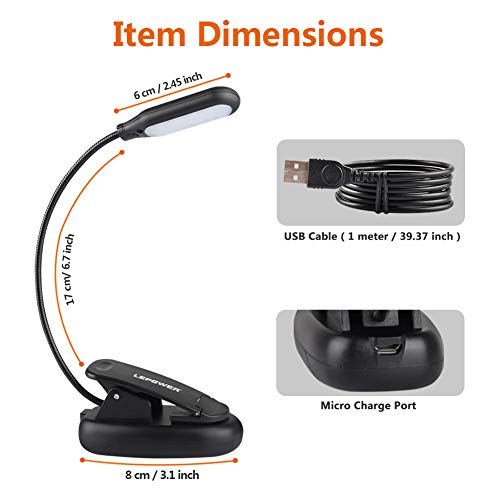 6 LEPOWER+Changeable+Portable+Operated+Bookworms