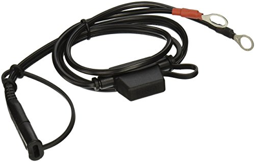 BatteryMINDer RTA-2415 Ring Terminal Assembly - Quick Connect/Disconnect - 18 Gauge Wire - 15 Amp in-Line Blade Fuse - 24 Inches