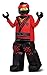 Disguise Kai Lego Ninjago Movie Prestige Costume, Red, Small (4-6)