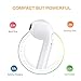 Wireless Earbuds Bluetooth 4.2 Headphones,Sports in-Ear TWS Stereo Mini Headset w/Mic Extra Bass True IPX5 Sweatproof Sports Earbuds,Noise canceling headphones with compatible with IOS Androidthumb 4