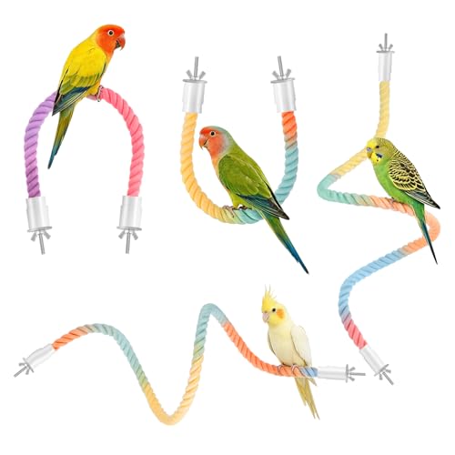 Worldity Cotton Rope Bird Perches