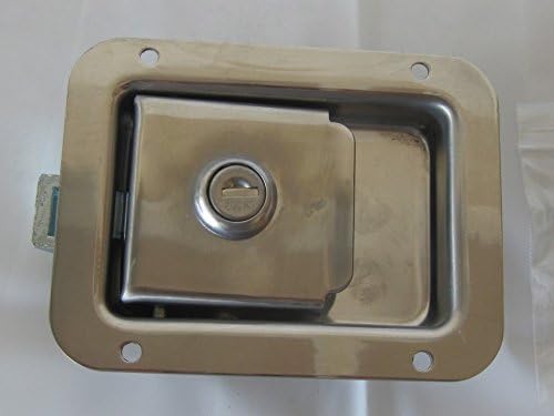 Stainless Steel Flush Paddle Latch Locking Key #545