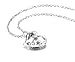 Yoursfs Silver Plated Necklace 'MOM' Letter Pendant Open Heart Love Jewelry Mother's Day Gift